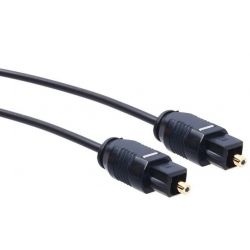 Câble Audio Numérique Optique 1.5m Toslink Slim