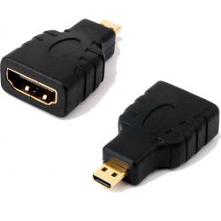 Adaptador HDMI-A Hembra a mini HDMI-D macho