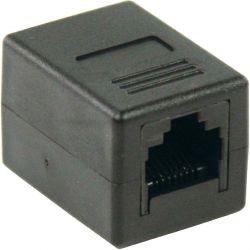 Adaptador RJ45 Hembra-Hembra Cat 6 (8 hilos)