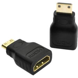 HDMI-A Female to HDMI-C mini male adapter