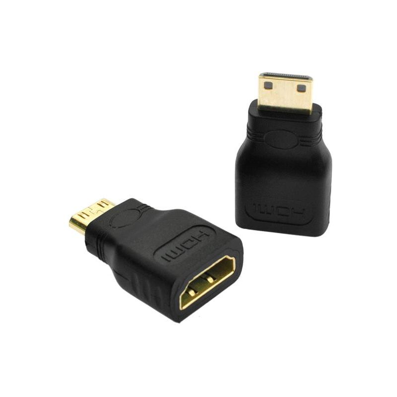 HDMI-A Female to HDMI-C mini male adapter