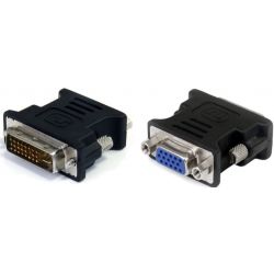 Adapter DVI-I male 24+5 dual-link to VGA female