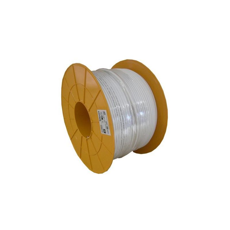 Câble coaxial en bobine plastique 250m SK2000plus Blanc Televes