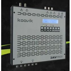 Koovik HDPro3 encoder HDMI y modulador COFDM DVB-T 1080p Gigabit