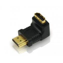 Adaptador HDMI Macho/Hembra acodado 90º