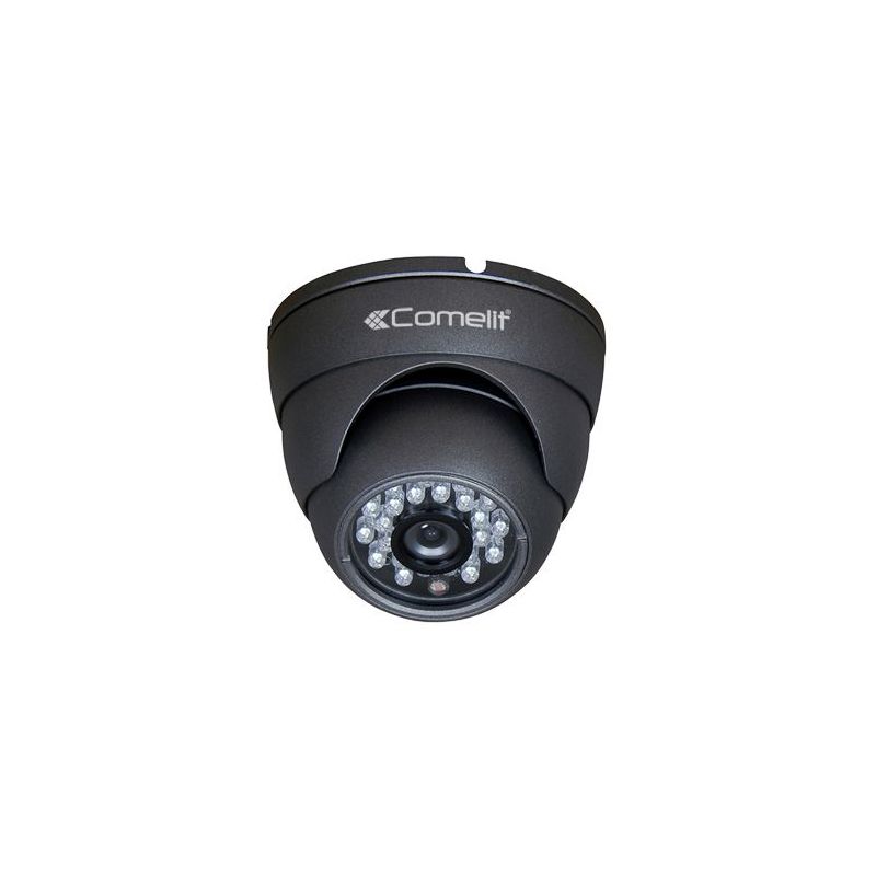 Comelit SCAM637A/G Cámara minidomo 700tvl, 2.8-12mm, ir 30m, ip66, gris