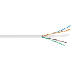 Cable de datos U/UTP CAT-6 Fca PE Blanco 305m Televes