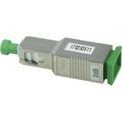 Optical attenuator 1310/1550nm SC/APC 2dB Televes