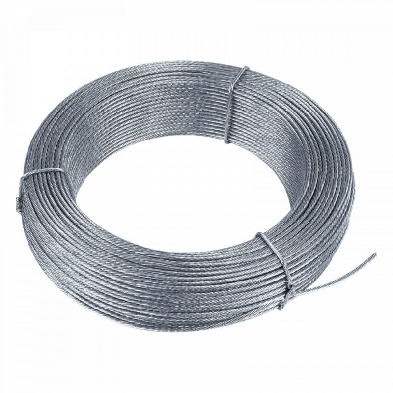 Galvanized steel cable Ø 6mm Galvanized 200m Televes