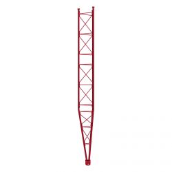 Lower section swingarm Tower 360 Galvanized hot 3m Red Televes