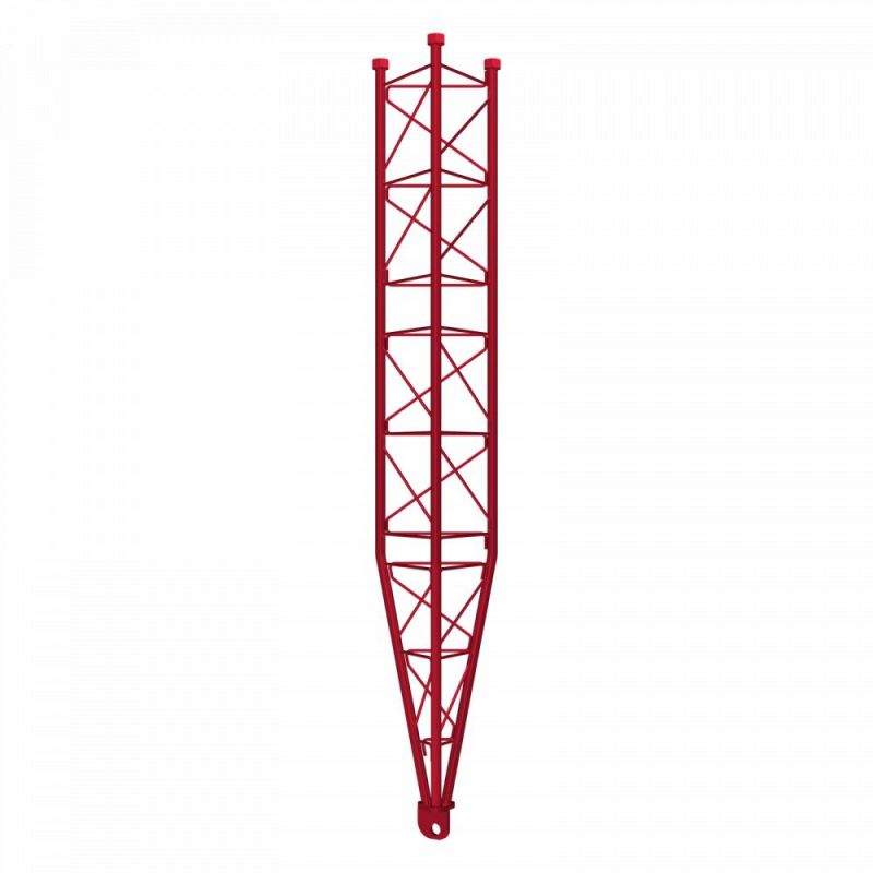 Lower section swingarm Tower 450 Galvanized hot 3m Red Televes