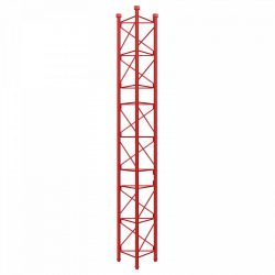 Middle section Tower 450 Galvanized hot 3m Red Televes