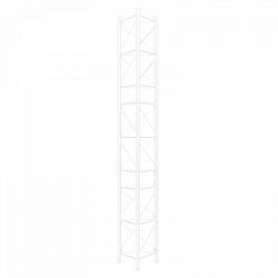 Tramo intermedio Torre 450 Galvanizado caliente 3m Blanco Televes