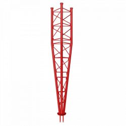 Braço oscilante de seção inferior Galvanizado 3m torre torreta série 550 Red Televes