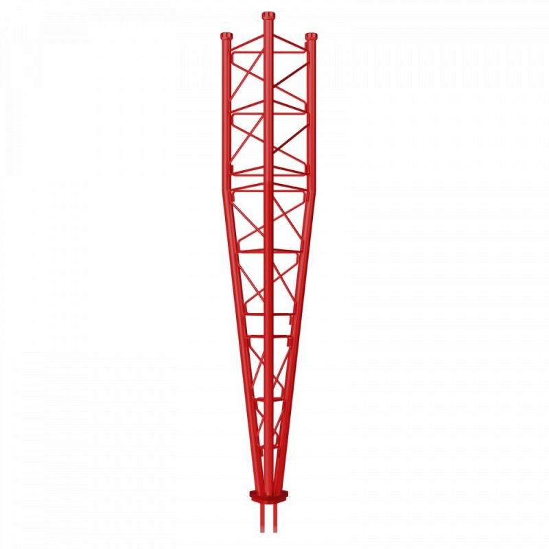 Braço oscilante de seção inferior Galvanizado 3m torre torreta série 550 Red Televes