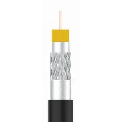 Plastic coil 250m coaxial cable SK2003plus Black Televes