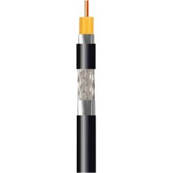 Wood coil 500m coaxial cable SK2003plus Black Televes