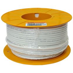 Bobina de plástico 250m cable coaxial SK6Fplus Blanco Televes