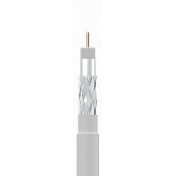 Bobina de madera 500m cable coaxial SK6Fplus Blanco Televes