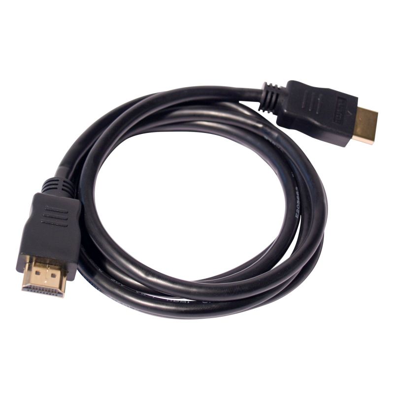 Cabo HDMI de alta velocidade com Ethernet macho - macho Preto 1.5m Televes