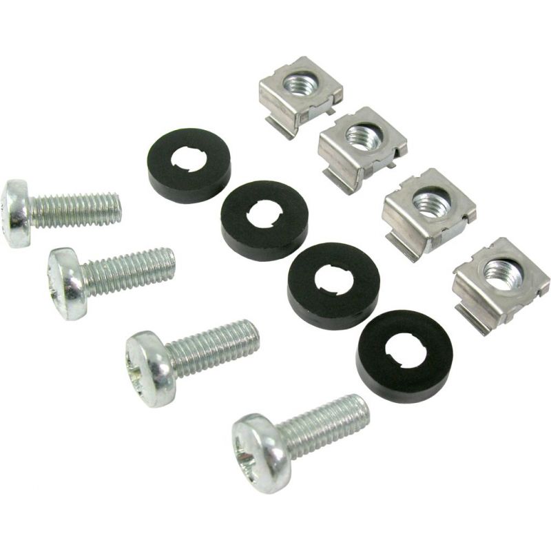 Kit de tornilleria para Rack 19” Tornillo, arandela y tuerca (50 Uds) Televes