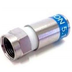 Cabelcon RG6 F Male 5.1mm compression connector