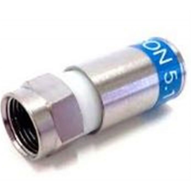 Cabelcon RG6 F Male 5.1mm compression connector