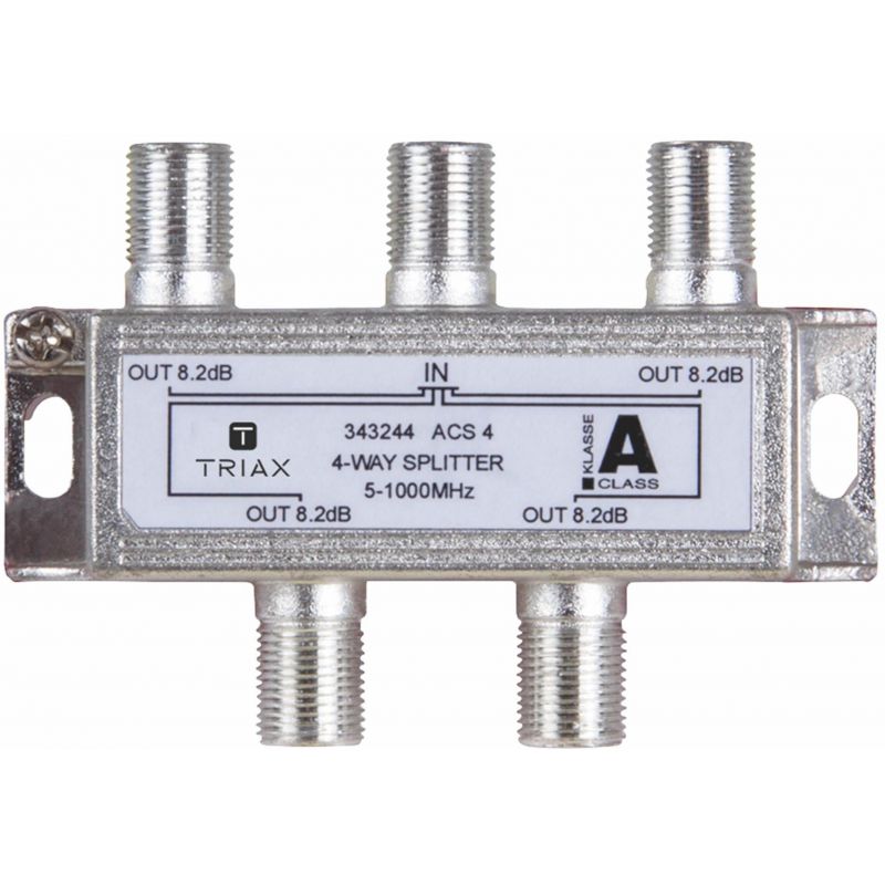 Triax ACS 4 4 way splitter F female 5-1000MHz