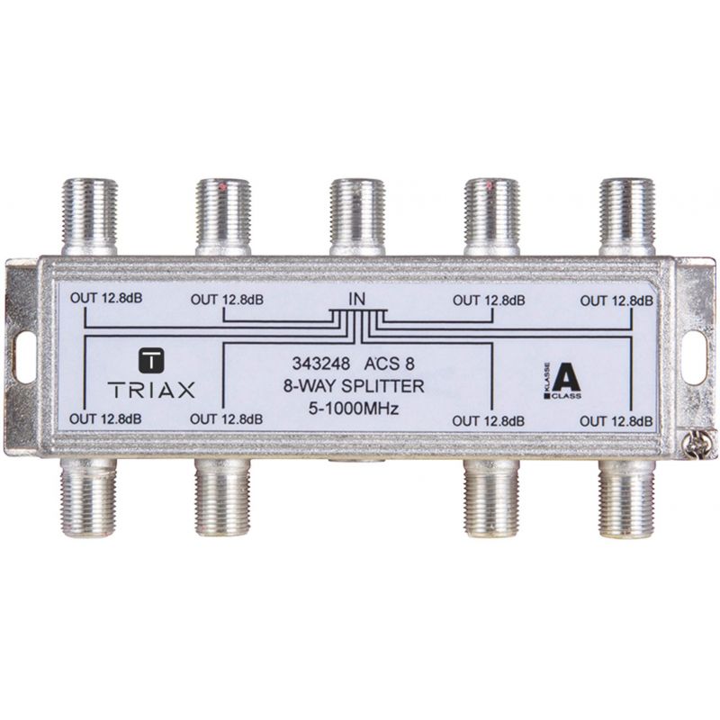 Triax ACS 8 Répartiteur 8 sorties F femelle 5-1000MHz