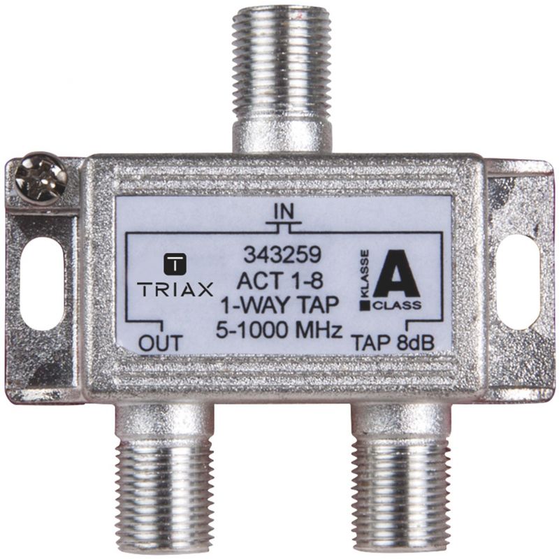 Triax ACT 1-8 1 way tap 8dB