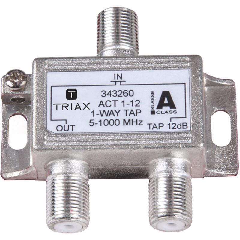 Triax ACT 1-12 Derivador de 1 saída 12dB