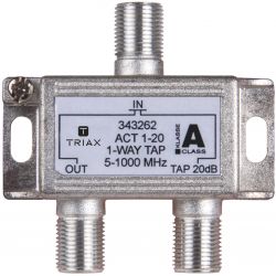 Triax ACT 1-20 Derivador de 1 saída 20dB