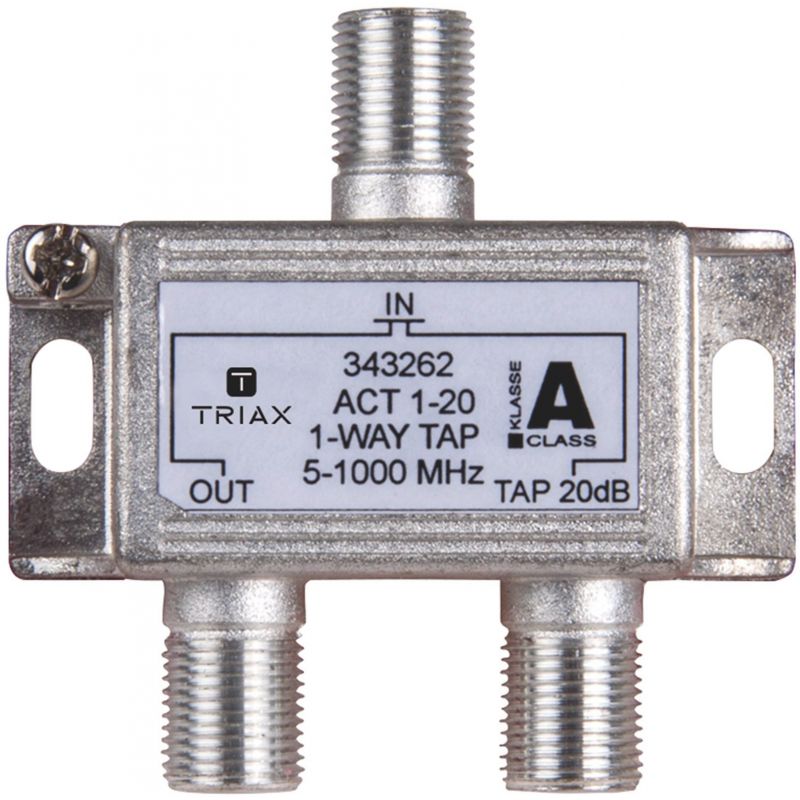 Triax ACT 1-20 Derivador de 1 saída 20dB