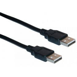 Mâle-mâle câble USB 1m, Type A