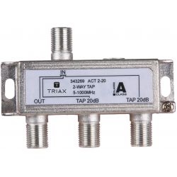 Triax ACT 2-20 Derivador de 2 saídas 20dB