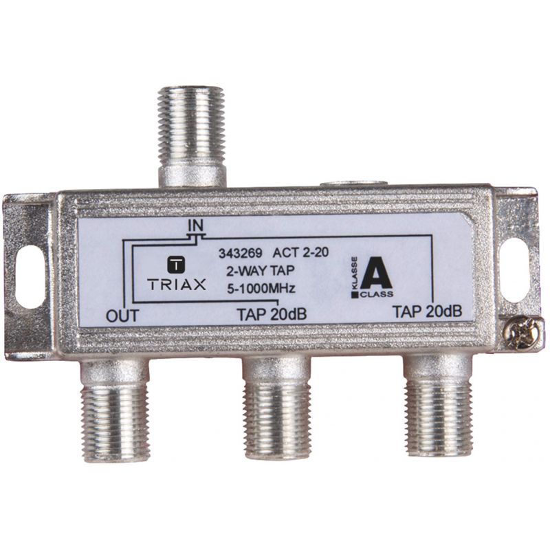 Triax ACT 2-20 Dérivateur de 2 sorties 20dB