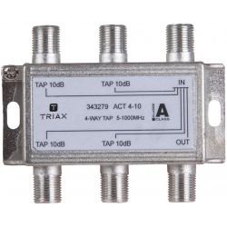 Triax ACT 4-10 4 ways tap 10dB