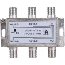 Triax ACT 4-12 4 ways tap 12dB