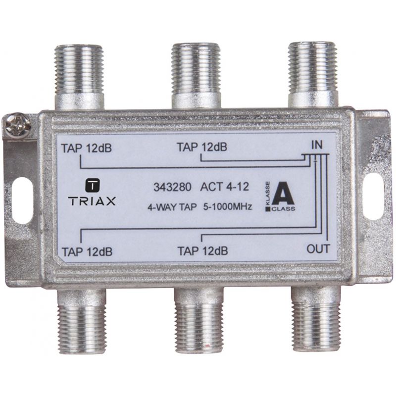 Triax ACT 4-12 4 ways tap 12dB