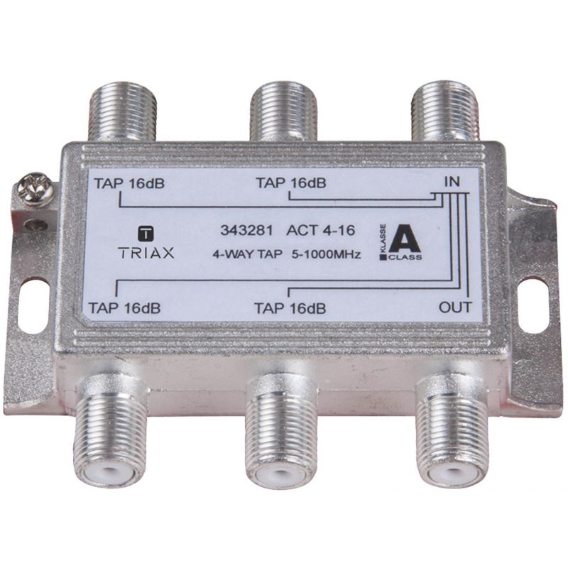 Triax ACT 4-16 Derivador de 4 salidas 16dB