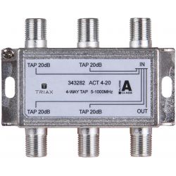 Triax ACT 4-20 Dérivateur de 4 sorties 20dB