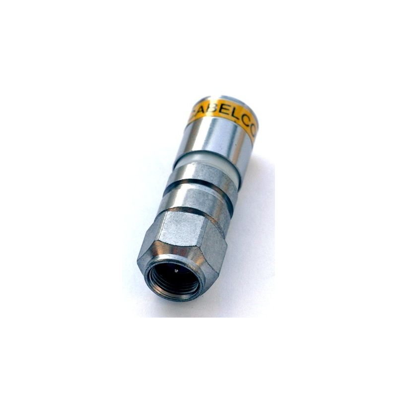 Cabelcon compression connector RG7 and RG11 F male 7.5 mm