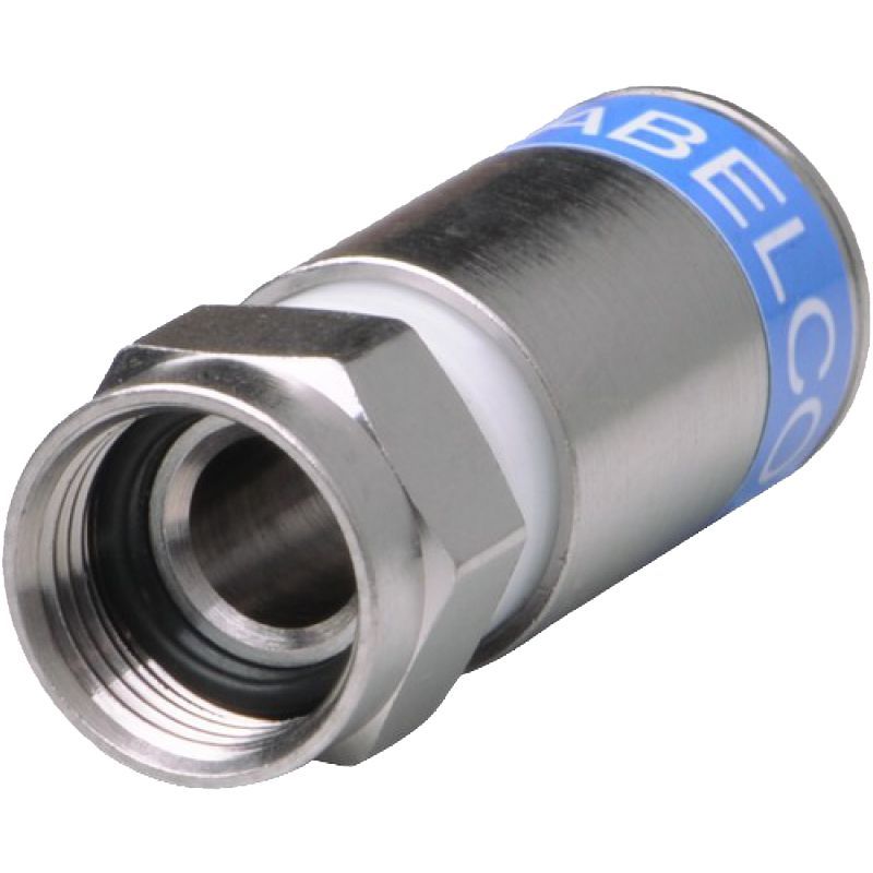 Connecteur compression Cabelcon RG6 F mâle 5.1mm