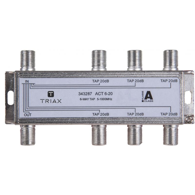 Triax ACT 6-20 Derivador de 6 salidas 20dB