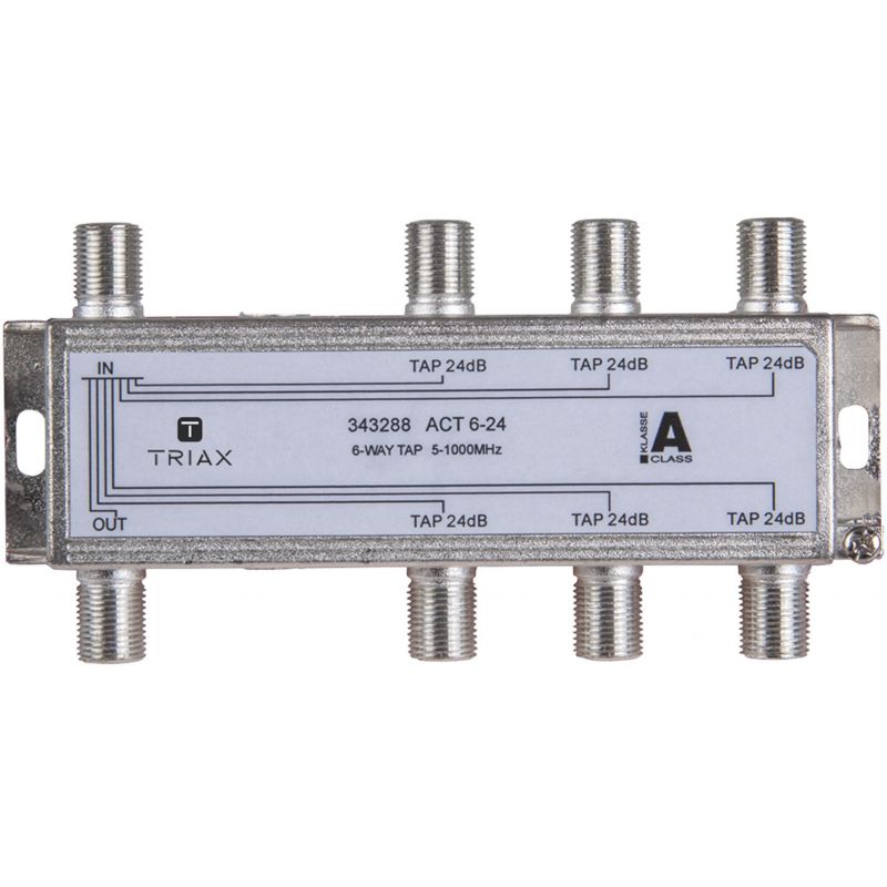 Triax ACT 6-24 Derivador de 6 saídas 24dB