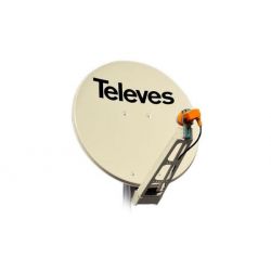 Compensada QSD Televes Dish HQ 85 centímetros de alumínio (Alta Qualidade)