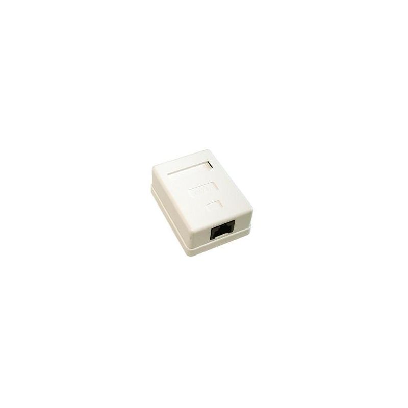 Roseta RJ45 UTP de superficie categoría 5