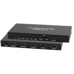 Distribuidor Splitter HDMI 1x4 (1 entrada 4 salidas). 4K2K 60Hz