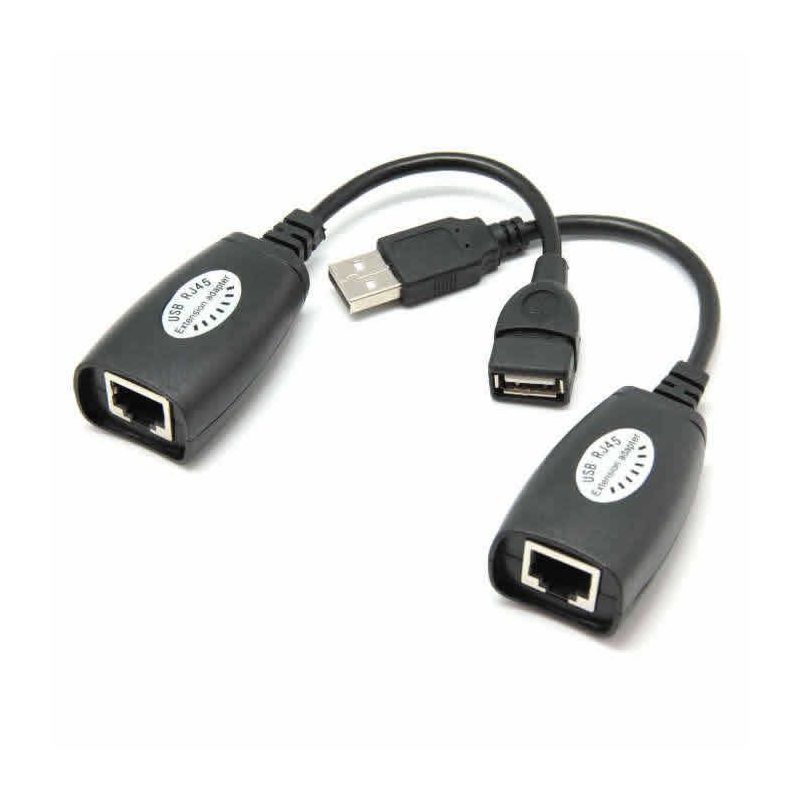 Extensor USB por RJ45 LAN até 50m