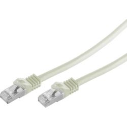 Réseau RJ45 0.5m câble Cat 7 SFTP PIMF LSZH 600MHz Gris